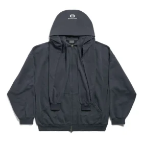 Unity Sports Icon Incognito Zip-up Hoodie Oversized «Schwarz» 794030TQVB24372