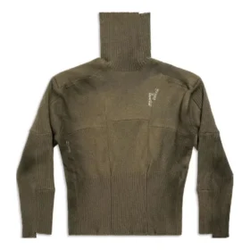 Upcycling-Sockenpullover «Dark Green» 768686T71932525