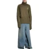 Upcycling-Sockenpullover «Dark Green» 768686T71932525