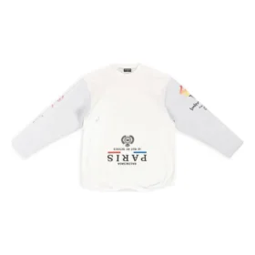 Upside Down Langarm-T-Shirt «Weiss» 698155TMVC99000