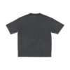Varsity-Logo-T-Shirt mit kurzen Ärmeln «Washed Black» 612966TMV981000