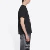 Varsity-Logo-T-Shirt, mittlere Passform «Schwarz» 612966TLV891076