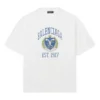 Varsity-Logo-T-Shirt, mittlere Passform «Weiss» 612966TLV891375