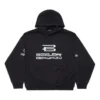 Von KI generierter Hoodie «Black White» 767877TQVF99034