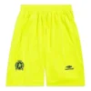 Weite Fussballshorts «Neon Yellow» 777709TPVW47110