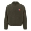 Wendbare Fleece-Jacke mit Reissverschluss «Grün» 625931T15712863