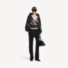 Wickeljacke für Damen in Schwarz