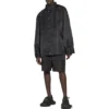 Windjacke mit Kapuze im Tape Type «Black» 738762TLO251000