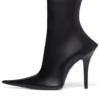 Witch 110 mm Stiefeletten «Black Sheepskin» 747603WBCW01000