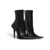 Witch 110 mm Stiefeletten «Black Sheepskin» 747603WBCW01000