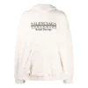 Worldwide Logo Popover-Hoodie «Chalky White Black» 674986TLVA99054