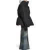 Wrap-Parka-Jacke «Schwarz» 751715TNO191000