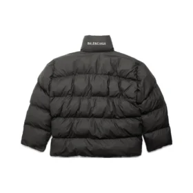 Wrap-Pufferjacke «Schwarz» 751717TOO411000