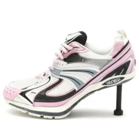 X-Pander Sneaker mit High Heels «Weiss Rosa Schwarz» 669046W2RC65012