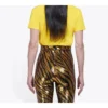 X-Rated Small Slim Fit Kurzarm Gelb 612964TIVA71802