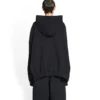 XXXL Oversized-Hoodie zum Überziehen «Schwarz-Weiss» 713677TNVD91070