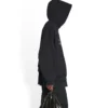 XXXL Oversized-Hoodie zum Überziehen «Schwarz-Weiss» 713677TNVD91070