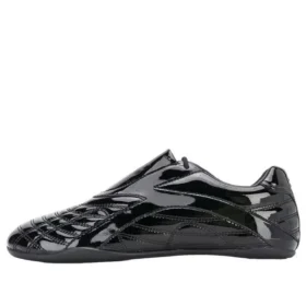 Zen Sneaker «Glänzendes schwarzes Lackleder» 617539W2QA11000